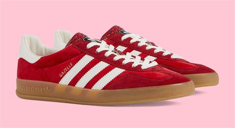 adidas gucci gazelle red